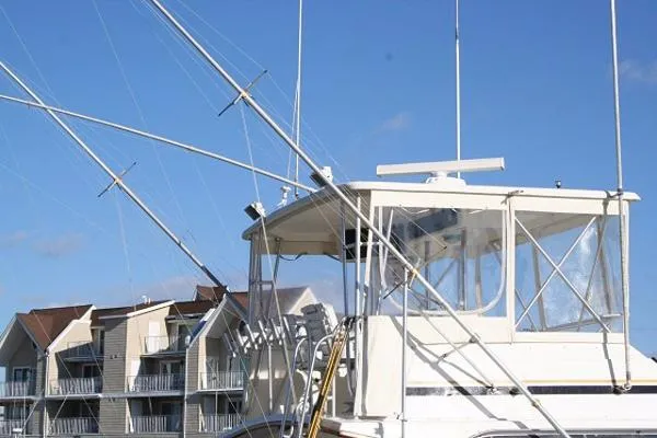 Slide: The Image of Egg Harbor 43 Sport Fisherman 1988 - 3