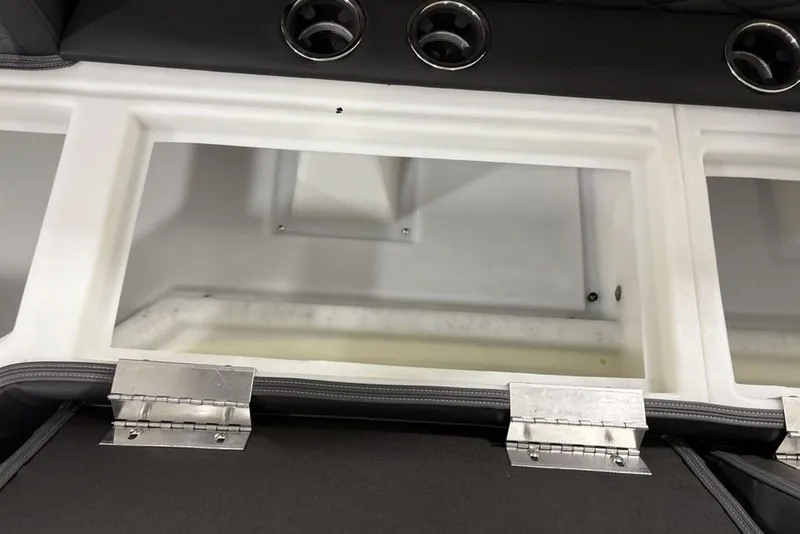 Slide: The Image of Storage compartment of 2026 Godfrey Monaco 235 SB iMPACT pontoon boat. - 28