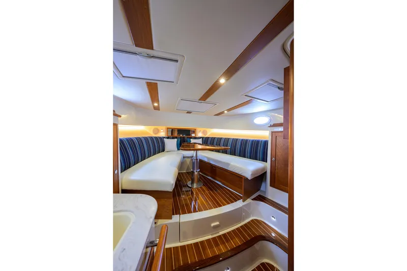 Slide: The Image of Hinckley 40X Renie Vie-Cabin Dinette - 45