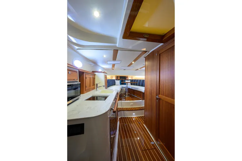 Slide: The Image of Hinckley 40X Renie Vie- Galley - 61