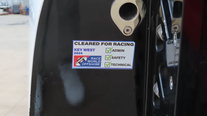 Slide: The Image of Doug Wright 32 boat cleared for Key West 2024 race, admin, safety, technical approved. - 26