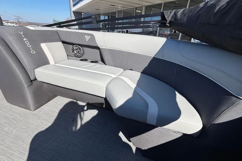 Slide: The Image of Luxurious seating in 2026 Viaggio X24U boat, featuring sleek design and premium materials. - 30