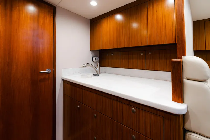 Slide: The Image of Galley with Wolf Microwave, 2 burner cooktop - 28