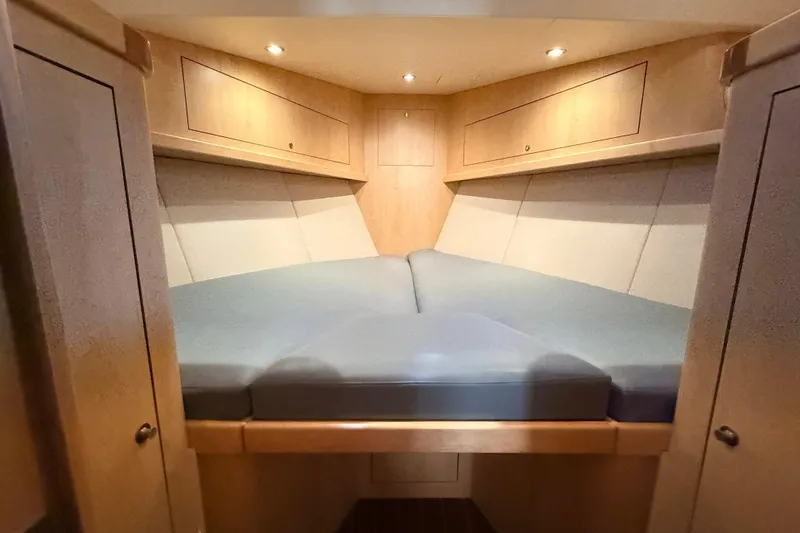 Slide: The Image of Wesmac 42 (2025) interior showing Dirt Devil vacuum system installation. - 48