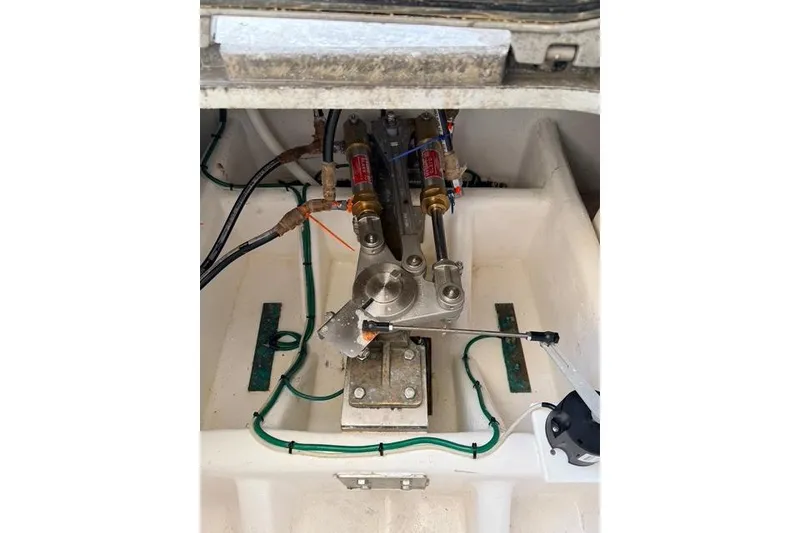 Slide: The Image of Engine room of 2025 Wesmac 42 boat with Northern Lights generator. - 56