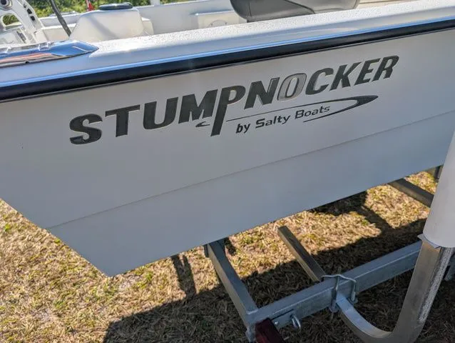 Slide: The Image of Salty Boats Stumpnocker 174 Skiff Tiller 2025 - 10