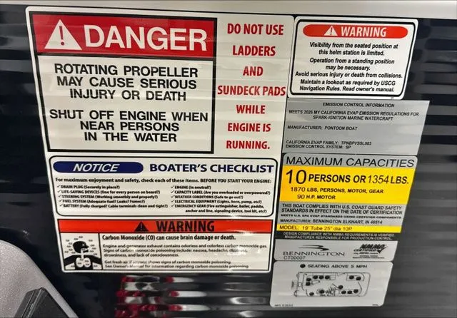 Slide: The Image of Bennington 20 SL 2026 - 7