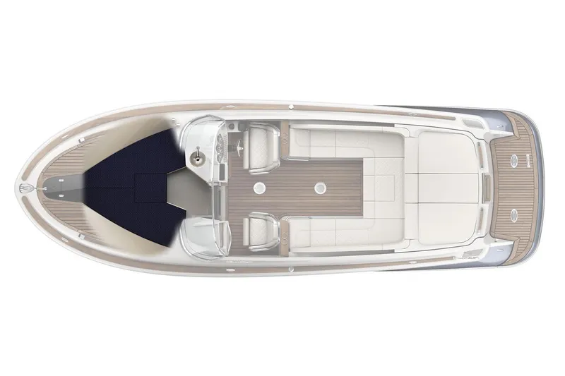 Slide: The Image of Manufacturer Provided Image: 2019 Chris-Craft Corsair 30 boat interior layout, top view. - 29