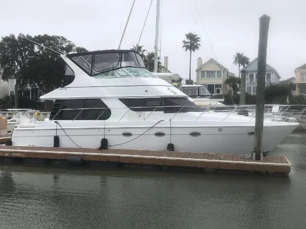 Slide: The Image of Carver Yachts 450 Voyager 2000 - 1