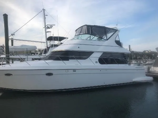 Slide: The Image of Carver Yachts 450 Voyager 2000 - 4