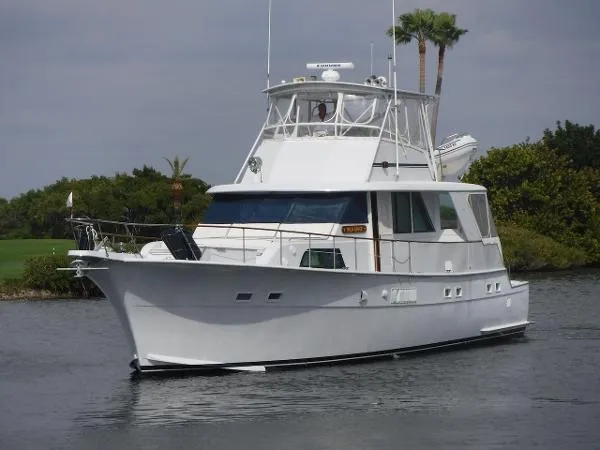 Slide: The Image of Hatteras 58 Yacht Fisherman 1977 - 1