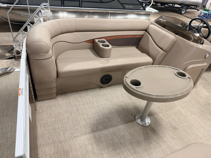 Slide: The Image of Bennington 22 SSR Quad Lounge Pontoon 2020 - 11