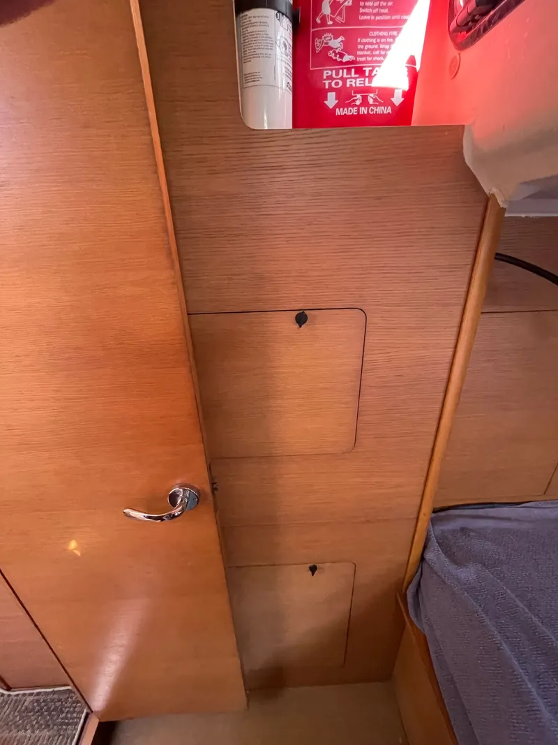 Slide: The Image of additional engine access from port aft cabin - 61