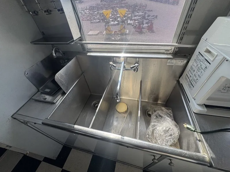 Slide: The Image of American Pontoon 30' Food Service Boat 2013 - 13