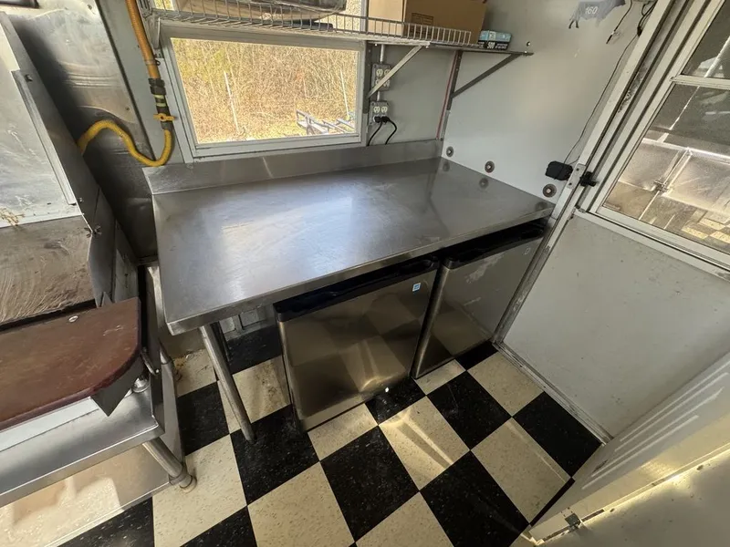 Slide: The Image of American Pontoon 30' Food Service Boat 2013 - 14