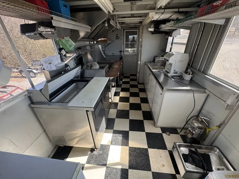 Slide: The Image of American Pontoon 30' Food Service Boat 2013 - 24