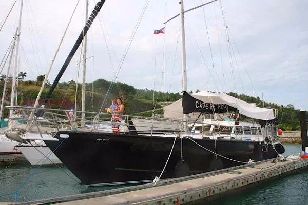 Slide: The Image of Custom Blue Water Sloop 2002 - 1