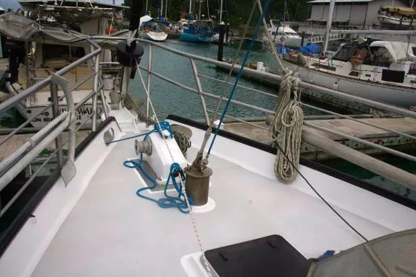 Slide: The Image of Custom Blue Water Sloop 2002 - 3
