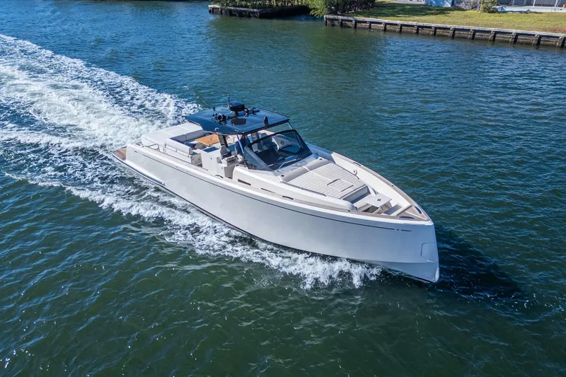 Slide: The Image of 2019 Pardo Yachts P50 cruising on a sunny day in clear blue waters. - 1