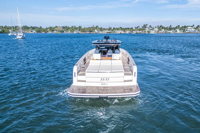 Slide: The Image of 2019 Pardo Yachts P50 cruising on blue waters near Miami. - 8