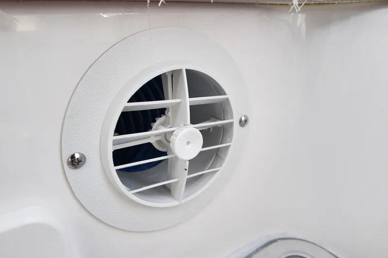 Slide: The Image of Vent detail on 2026 Sea Fox 328 Commander boat interior. - 15