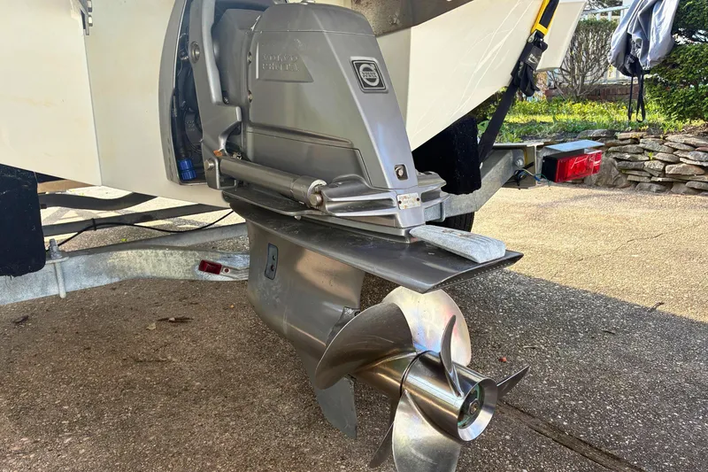 Slide: The Image of 2020 Cobalt 200S boat with Volvo Penta outdrive and stainless steel propeller. - 20