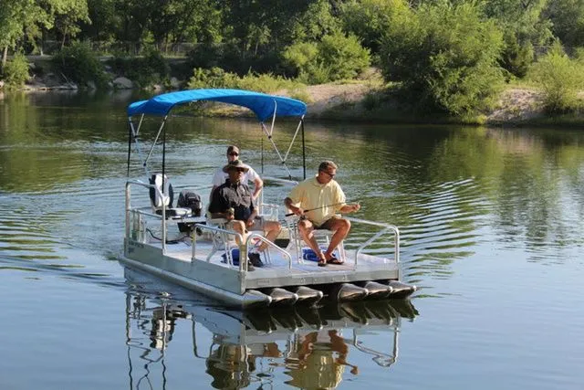 The Image of Hotwoods Pontoons Aluma Sport 716 2026 - 1