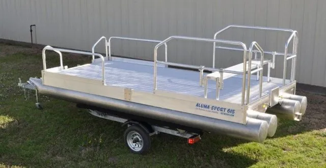 The Image of Hotwoods Pontoons Aluma Sport 615 2026 - 1
