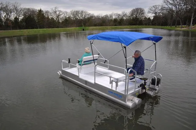 Slide: The Image of Hotwoods Pontoons Aluma Sport 615 2026 - 5