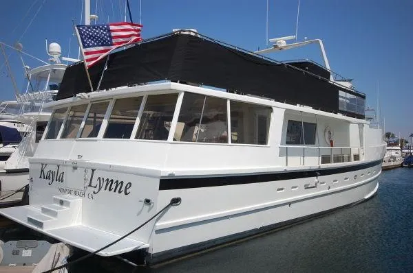 Slide: The Image of Mathews Brothers Motor Yacht Coast Guard COI 1971 - 0