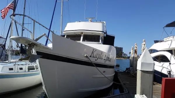 Slide: The Image of Mathews Brothers Motor Yacht Coast Guard COI 1971 - 2