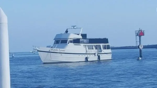 Slide: The Image of Mathews Brothers Motor Yacht Coast Guard COI 1971 - 4