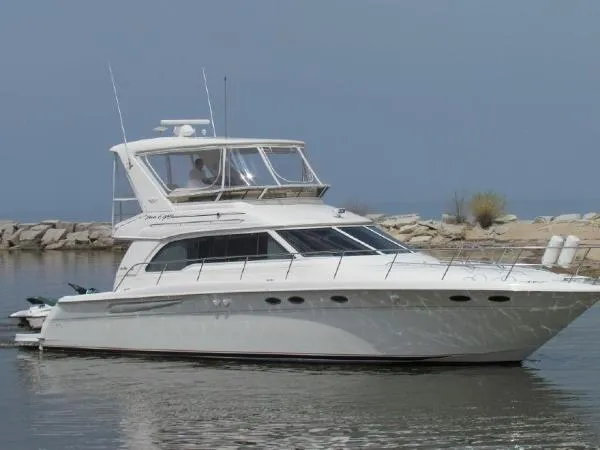 Slide: The Image of Sea Ray 480 Sedan Bridge TNT 1999 - 0