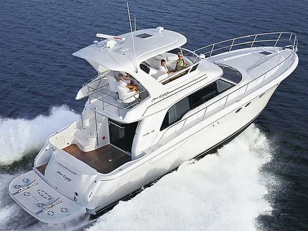 Slide: The Image of Sea Ray 480 Sedan Bridge TNT 1999 - 1
