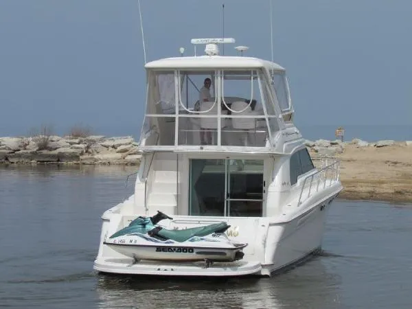 Slide: The Image of Sea Ray 480 Sedan Bridge TNT 1999 - 3