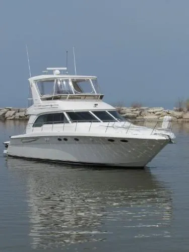 Slide: The Image of Sea Ray 480 Sedan Bridge TNT 1999 - 7