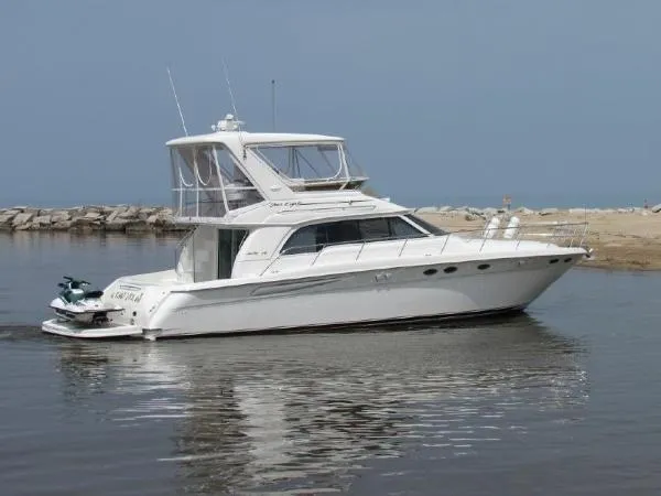 Slide: The Image of Sea Ray 480 Sedan Bridge TNT 1999 - 9