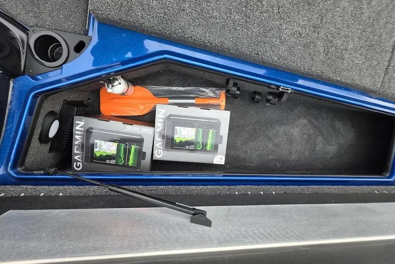 Slide: The Image of 2026 Nitro Z20 XL Pro storage with Garmin electronics and safety gear. - 47