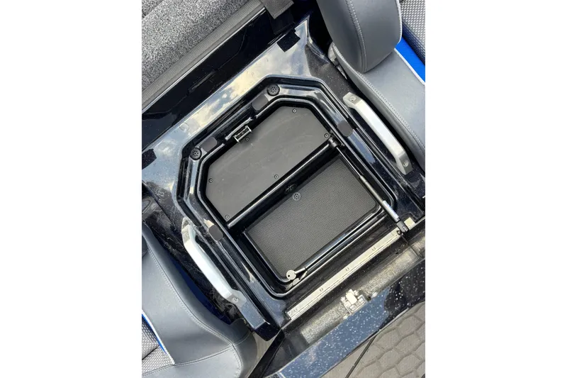 Slide: The Image of 2026 Ranger Z520R boat storage compartment with sleek design and durable materials. - 13