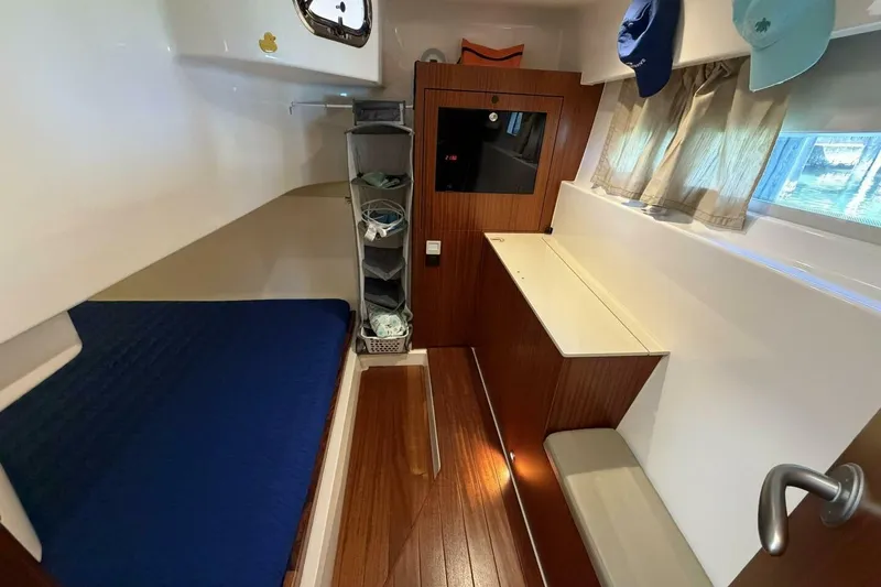 Slide: The Image of 2014 Pursuit F350 - Stateroom - 16