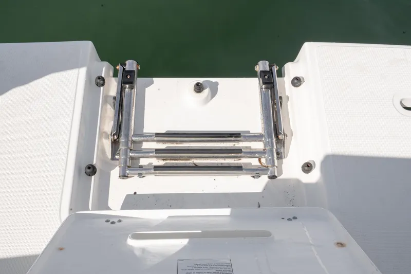Slide: The Image of Swim ladder on a 2005 Tiara Yachts 3600 Open. - 18