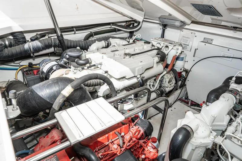 Slide: The Image of Engine room of 2005 Tiara Yachts 3600 Open. - 35