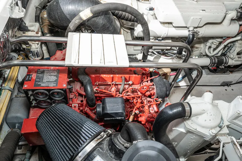 Slide: The Image of Engine room of 2005 Tiara Yachts 3600 Open. - 36