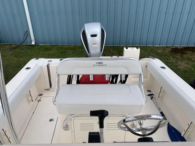 Slide: The Image of Cobia 237 Center Console boat, 2020 model, interior view. - 3