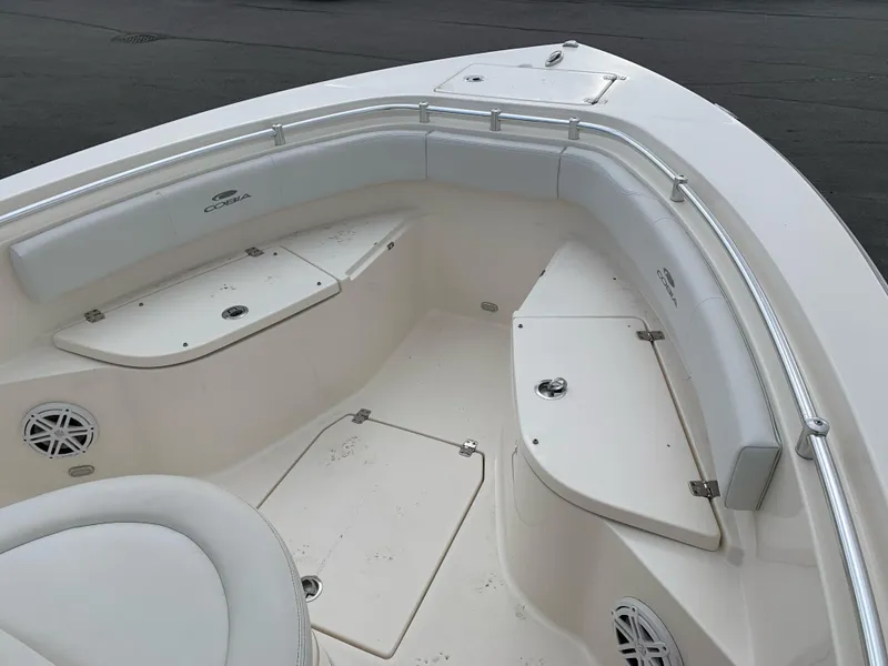 Slide: The Image of Interior view of 2020 Cobia 237 Center Console boat. - 4
