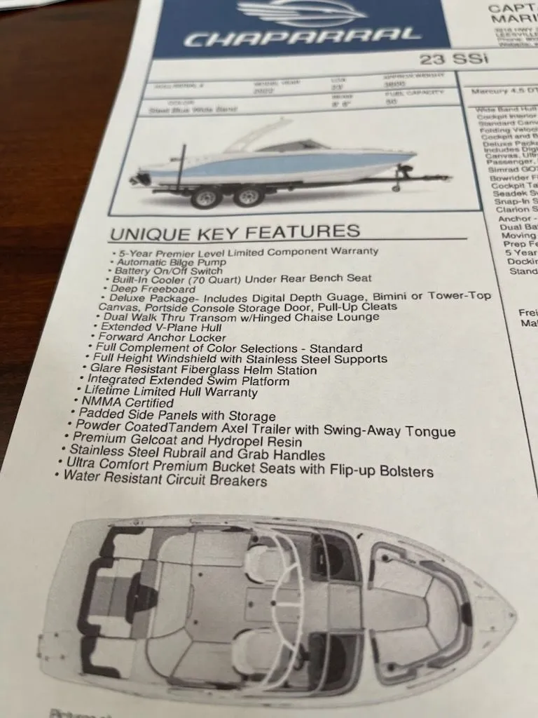 Slide: The Image of Chaparral 23 SSi 2022 - 7