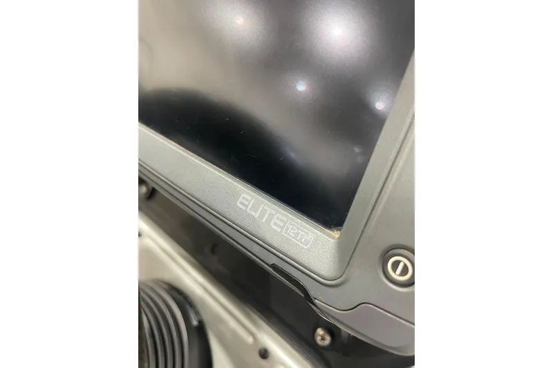 Slide: The Image of Close-up of Elite 12Ti display on 2018 Ranger RT198P boat. - 9