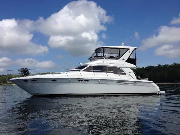 Slide: The Image of Sea Ray 480 Sedan Bridge 1998 - 2