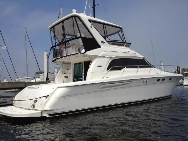 Slide: The Image of Sea Ray 480 Sedan Bridge 1998 - 3