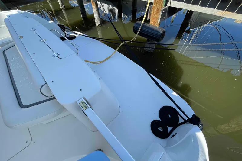 Slide: The Image of Toilet in 2005 Sea Ray 420 Sedan Bridge yacht bathroom. - 33